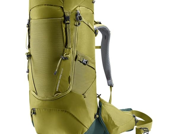 Sac à dos homme DEUTER Aircontact Core 60+10 Vert 2025 pour randonnées et trekking