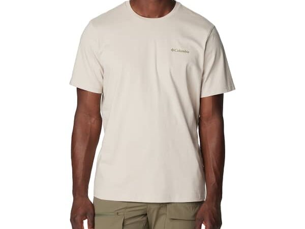 COLUMBIA Explorers Canyon Back Short Sleeve Tee - Beige - taille XL 2024