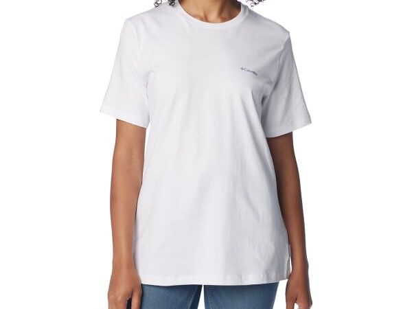 Tee-shirt femme Columbia Blanc taille L 2024