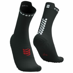 Chaussettes de running COMPRESSPORT Pro Racing Socks V4.0 Run High – Noir / Jaune – taille 35/38 2025