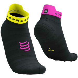 Chaussettes de course COMPRESSPORT Pro Racing Socks V4.0 Ultralight Run Low – Noir – Taille 45/48