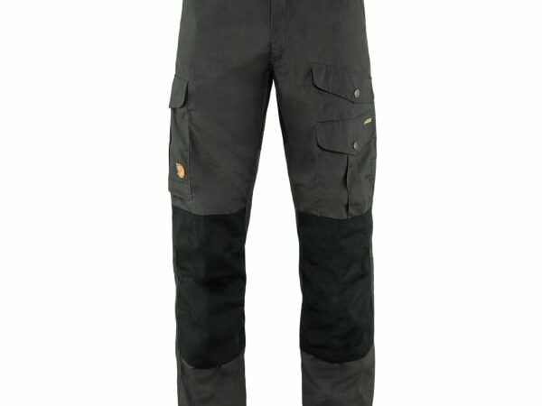 Pantalon FJALLRAVEN Barents Pro Trousers M - Noir / Gris - taille 46 2025 pour la randonnée en montagne et en forêt