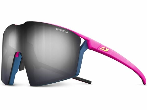 Lunettes de soleil JULBO Edge Rose / Bleu / Jaune 2025 pour sportifs à deux roues