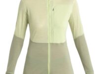 Veste ICEBREAKER W Merino 200 Realfleece Descender Ls Zip H - Vert - taille L 2024