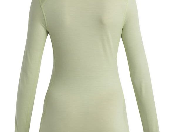 T-shirt ICEBREAKER W 200 Oasis Ls Crewe Glazen - Vert - taille S 2024