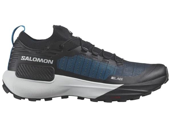 Chaussure de trail SALOMON S/lab Genesis Bleu / Blanc / Noir 48 2024 pour des performances exceptionnelles