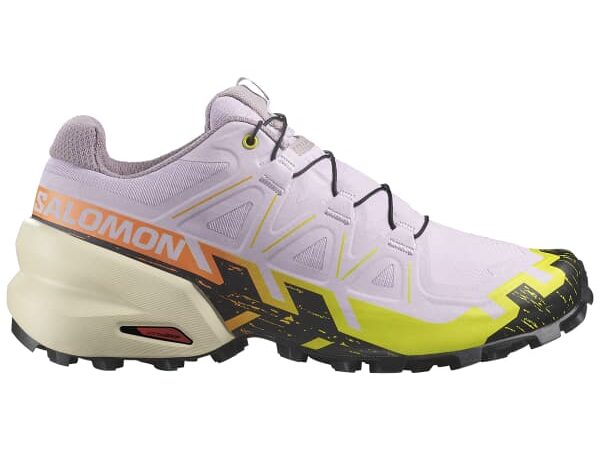 Chaussures de trail SALOMON Speedcross 6 W - Violet / Jaune / Orange - taille 36 2/3 2024