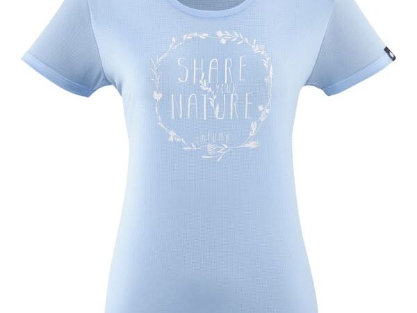 Tee-shirt de randonnée Lafuma Corporate W pour femme en bleu taille L