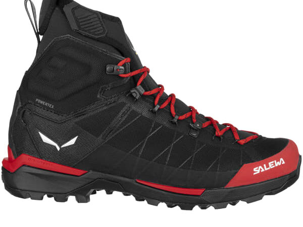 SALEWA Ortles Light Mid Ptx W - Noir / Rouge - taille 37 2025