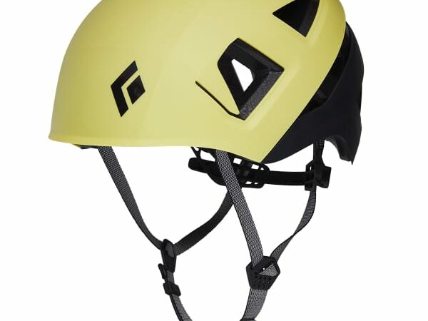 Casque de protection Black Diamond Capitan - Jaune / Noir - taille 53/59 2025