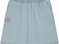 Jupe en jean courte bleue pour femme OXBOW UTRI - Taille 40