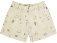 Shorts de running PICTURE Kintha W Bloom Print - Beige / Vert / Violet - taille M 2024