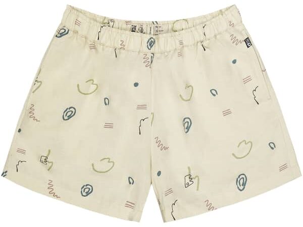 Short de trail femme Picture Kintha W - Beige/Vert/Violet - Taille M