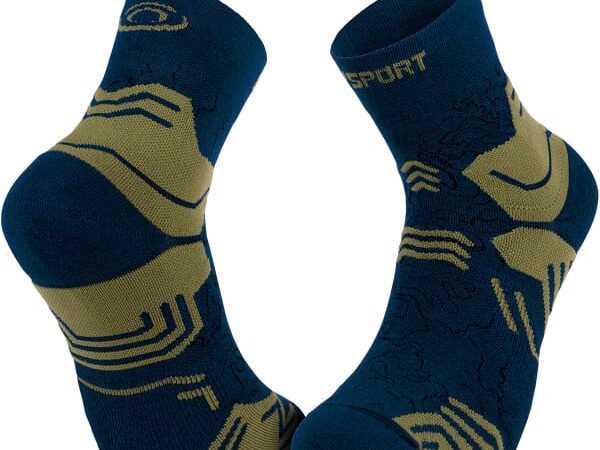 Chaussettes de randonnée BV SPORT Trek Gr Mid - Bleu / Vert - taille 39/41 2026