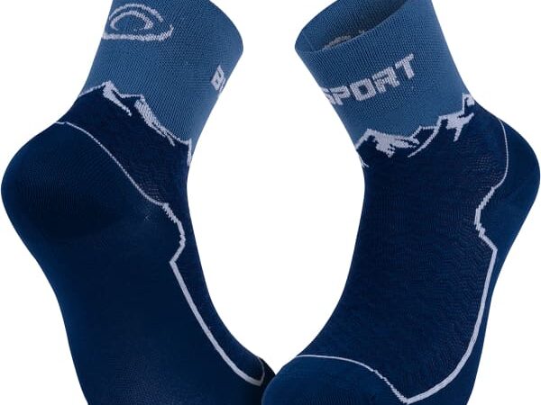 Chaussettes de randonnée BV SPORT Double Gr Mid - Bleu - taille 39/41 2026