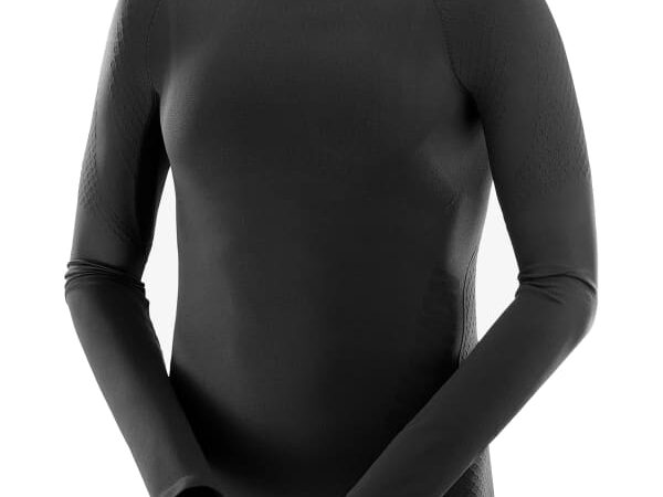 SALOMON S/lab Ultra Ls Seam Tee U - Noir - taille L 2024