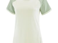 Tee-shirt Salomon Outline Ss Tee W pour femme - Vert - Taille XL