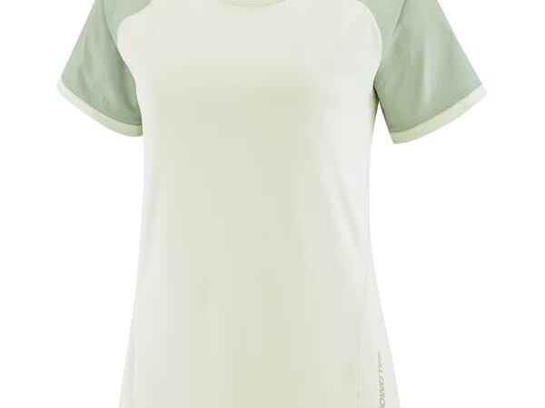 SALOMON Outline Ss Tee W - Tee-shirt à manches courtes pour femme - Vert - taille XL 2024