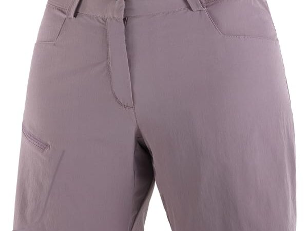 Short de randonnée Salomon Wayfarer pour femme - Violet taille 40