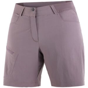 Short de randonnée femme SALOMON Wayfarer Shorts W – Violet – taille 40 2024