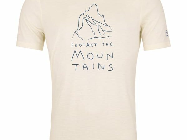 Tee-shirt de protection ORTOVOX 150 Cool Mtn Protector Ts - Beige - taille L 2025