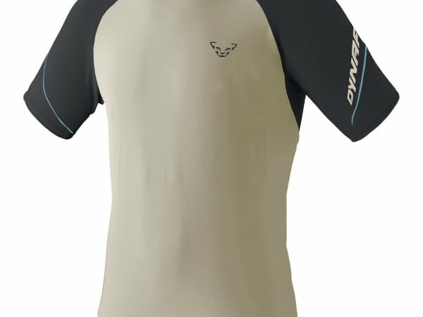 T-shirt Dynafit Alpine Pro M S/s Tee - Beige / Bleu - taille 52/XL 2025