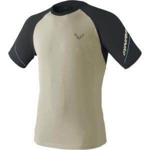 Haut de trail DYNAFIT Alpine Pro M S/s Tee Beige/Bleu XL 2025
