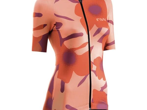 Maillot de cyclisme NORTHWAVE Blade W Jersey Sl - Orange - taille S 2024