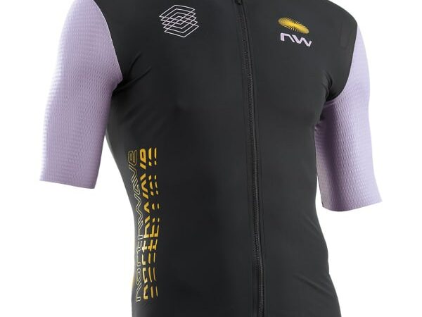 Maillot de vélo NORTHWAVE Extreme Evo Jersey Ss Noir/Violet Taille L 2024