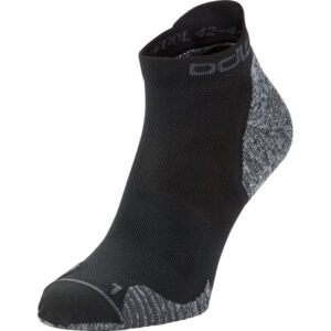 Chaussettes basses Odlo Ceramicool Run 3 Pack Low – Noir / Gris – taille 39/41