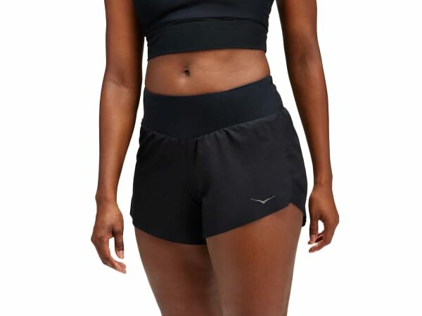 Short de course HOKA ONE ONE W Glide 4'' noir taille M 2025