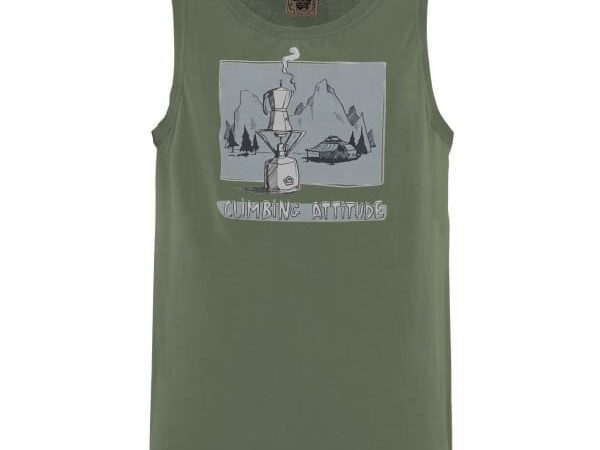 Débardeur E9 1caffe Tank Top vert taille S 2025 pour homme