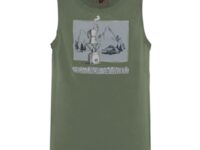 Débardeur E9 1CAFFE Tank Top - Vert - Taille S 2025