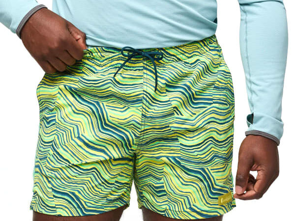 Short de randonnée Cotopaxi Brinco 5 - Jaune / Bleu - Taille L 2024