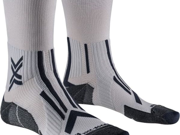 Chaussettes X-SOCKS Trailrun Perform Crew - Gris / Noir - taille 35-38