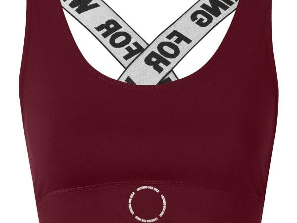 Brassière de sport LOOKING FOR WILD Bra Annita W Cordovan - Rouge - taille S 2024