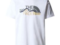 Tee-shirt THE NORTH FACE M S/s Mountain Line Tee - Blanc - taille M 2025