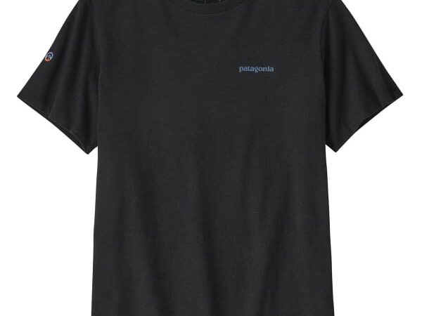 T-shirt PATAGONIA Fitz Roy Icon Responsibili-tee Noir - Taille S 2025