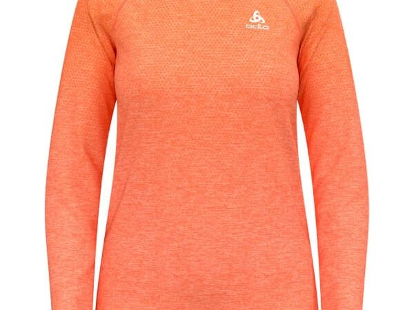Tee-shirt de running manches longues Odlo Essential Seamless pour femme