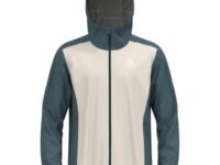 Veste de randonnée imperméable ODLO Aegis 2.5l - Gris / Beige - taille XL 2024