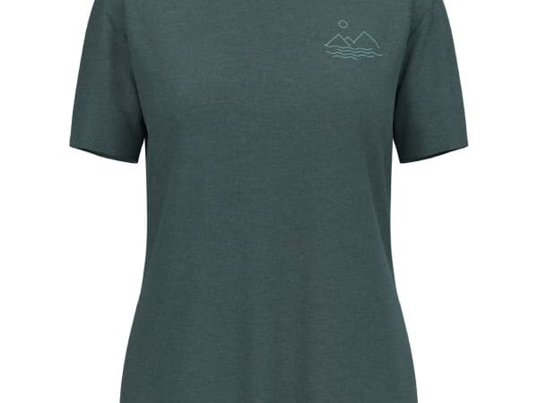 Tee-shirt Odlo W Ascent Sun. Sea. Mountains. Crew Neck S/s - Vert - taille L 2024