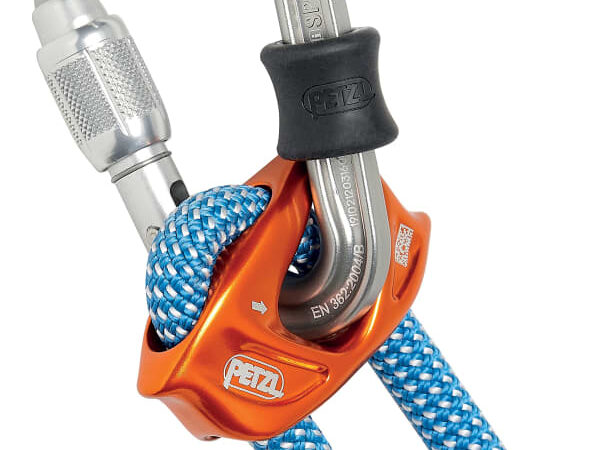 Longe d'escalade Petzl Connect Adjust Orange / Gris