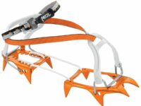 PETZL Leopard Fl Orange Unique 2025 Crampons de randonnée légère et ski d'alpinisme