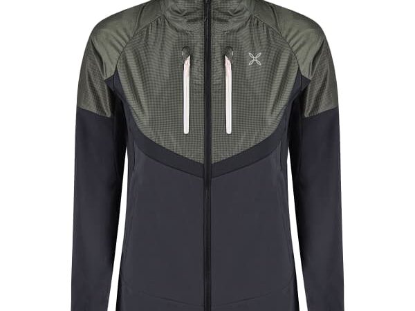 Veste de montagne Montura Spitze Hybrid Jacket W pour femme - Noir / Vert / Rose - taille XS 2025