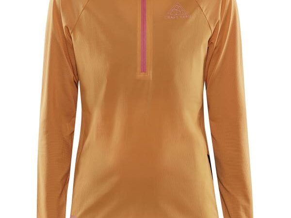 Tee-shirt de trail CRAFT Pro Trail Wind Ls Tee W - Orange - taille XS 2024