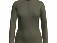 ICEBREAKER W 260 Tech Ls Half Zip - Vert - taille XS 2024