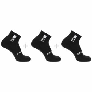 Lot de 3 paires de chaussettes SALOMON Everyday Ankle – Noir – taille 45-47