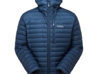 Doudoune à capuche RAB Microlight Alpine Jacket - Bleu - taille S 2025