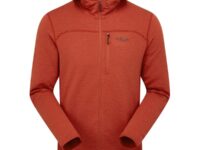 Veste technique ASCENDOR LIGHT Hoody pour homme en polaire recyclée 94% - Rouge - Taille L 2025