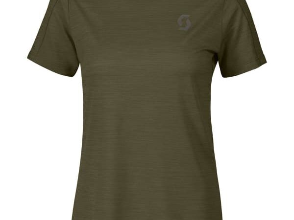 Tee-shirt Scott W's Endurance Lt Ss - Vert - Taille XS 2025